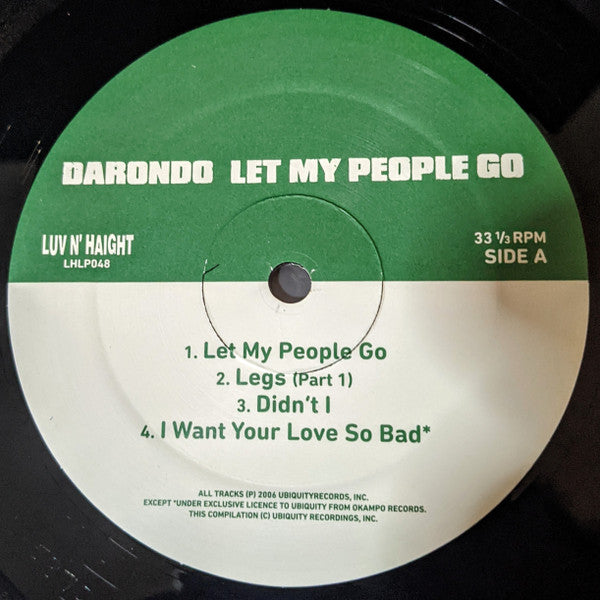 Let My People Go (VINYL - 2023) | Mint (M) Mint (M)-The Happy Cap