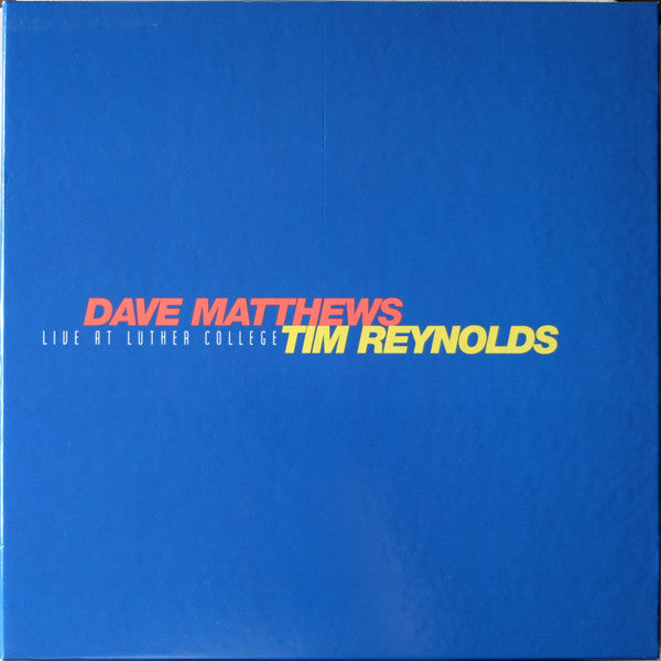 Dave Matthews & Tim Reynolds Live At Luther College RCA, Bama Rags Records Box, 150 + 4xLP, Album, RE Mint (M) Mint (M)-The Happy Cap