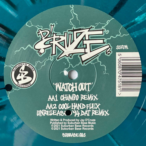 Watch Out The Lost Dubplates (COLOR VINYL) | Mint (M) Mint (M)-The Happy Cap
