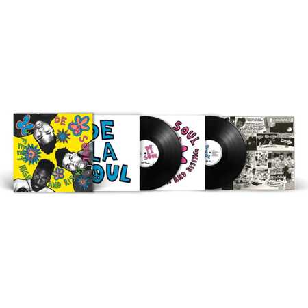 De La Soul - 3 Feet High And Rising (2LP 180g Black Vinyl) | Mint (M) Mint (M)-The Happy Cap