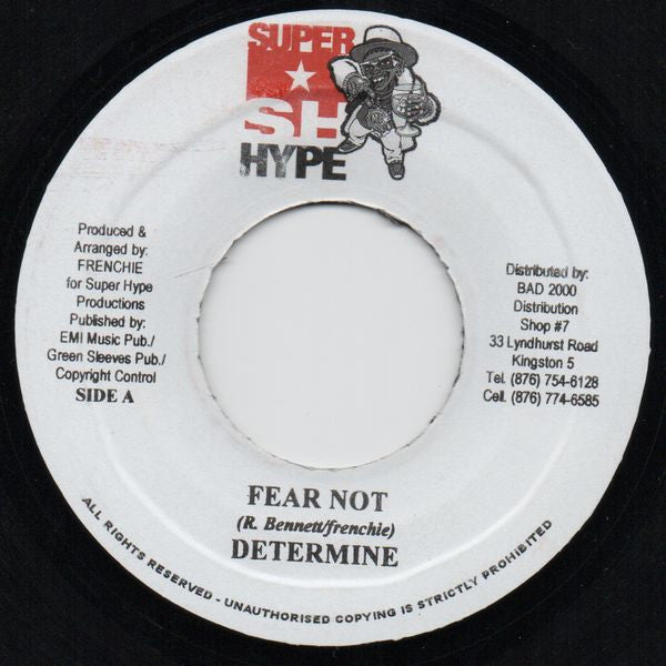 Determine - Fear Not | Near Mint (NM) Generic-The Happy Cap