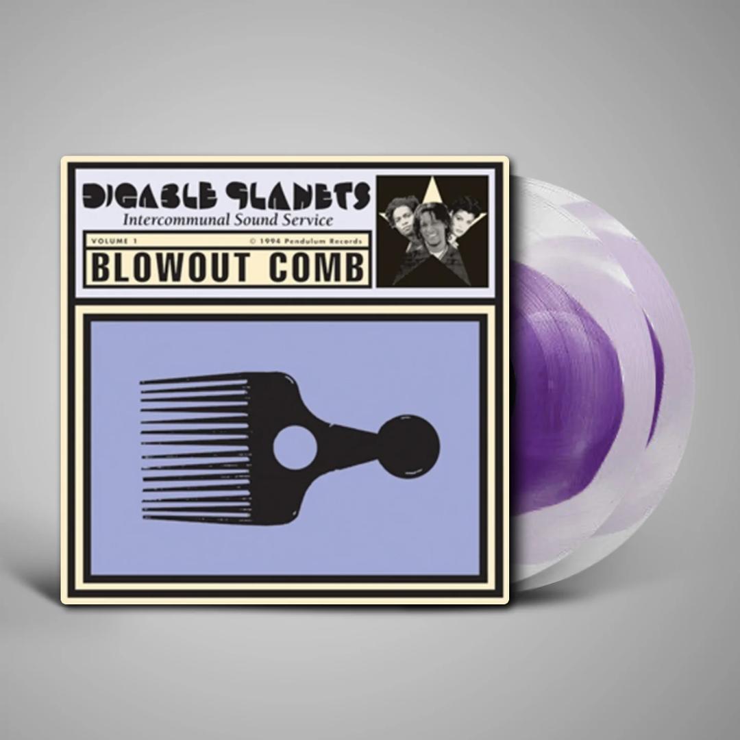Digable Planets - Blowout Comb (2LP Clear/Purple Vinyl) | Mint (M) Mint (M)-The Happy Cap