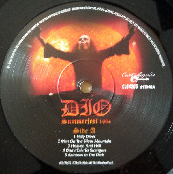 Dio (2) - Summerfest 1994: Live Radio Broadcast | Mint (M) Mint (M)-The Happy Cap