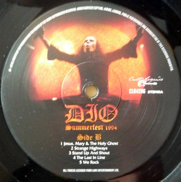 Dio (2) - Summerfest 1994: Live Radio Broadcast | Mint (M) Mint (M)-The Happy Cap