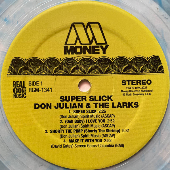 Don Julian & The Larks - Super Slick | Mint (M) Mint (M)-The Happy Cap