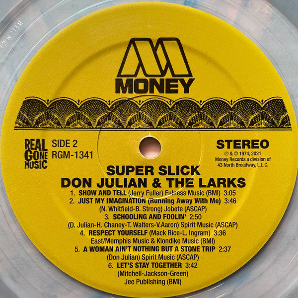 Don Julian & The Larks - Super Slick | Mint (M) Mint (M)-The Happy Cap