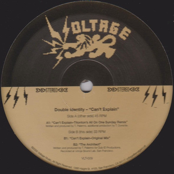 Double Identity - Can't Explain | Mint (M) Mint (M)-The Happy Cap