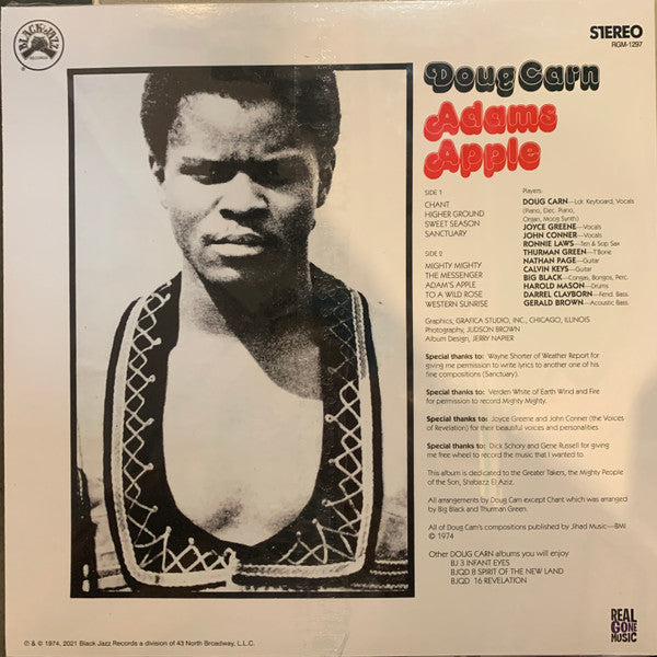 Doug Carn - Adam's Apple | Mint (M) Mint (M)-The Happy Cap