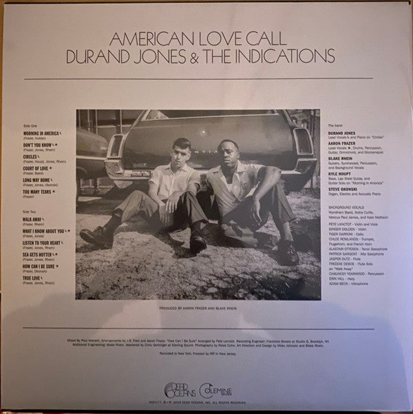 Durand Jones & The Indications - American Love Call (VINYL) | Mint (M) Mint (M)-The Happy Cap