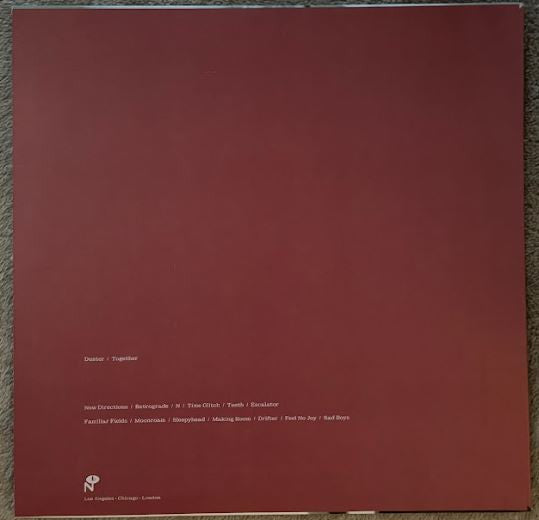 Duster  Together (CIGARETTE SMOKE FILLED VINYL) | Mint (M) Mint (M)-The Happy Cap