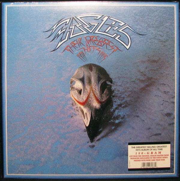 Eagles Their Greatest Hits 1971-1975 Asylum Records, Rhino Records (2) LP, Album, Comp, RE, 180 Mint (M) Mint (M)-The Happy Cap