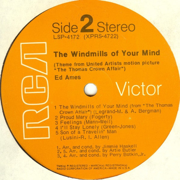 The Windmills Of Your Mind | Mint (M) Near Mint (NM)-The Happy Cap
