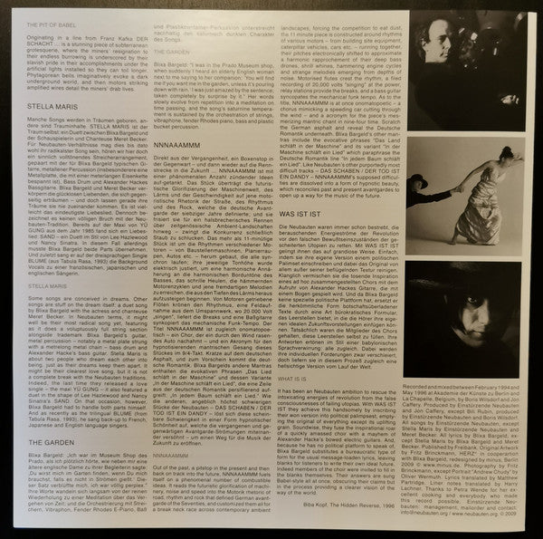 Einstürzende Neubauten - Ende Neu (VINYL) | Mint (M) Mint (M)-The Happy Cap