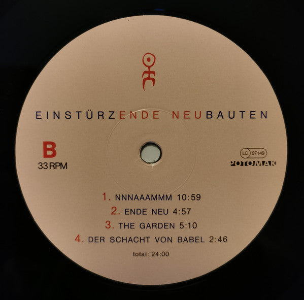 Einstürzende Neubauten - Ende Neu (VINYL) | Mint (M) Mint (M)-The Happy Cap