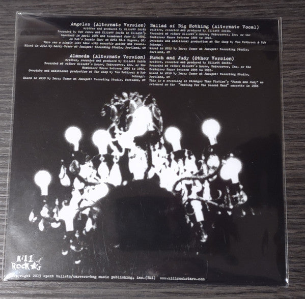 Elliott Smith - alternate versions from either/or (7" WHITE VINYL) | Mint (M) Mint (M)-The Happy Cap