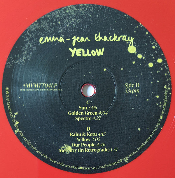 Emma-Jean Thackray - Yellow | Mint (M) Mint (M)-The Happy Cap