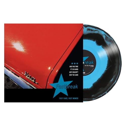Fastbreak - Fast Women Fast Cars (BLACK & BLUE VINYL) | Mint (M) Mint (M)-The Happy Cap
