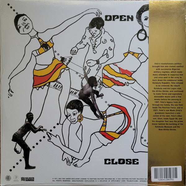 Fela Kuti And Africa 70 - Open & Close | Mint (M) Mint (M)-The Happy Cap
