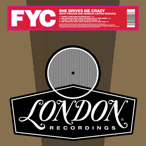 Fine Young Cannibals - She Drives Me Crazy (Derrick Carter And Seth Troxler Remixes) |-The Happy Cap