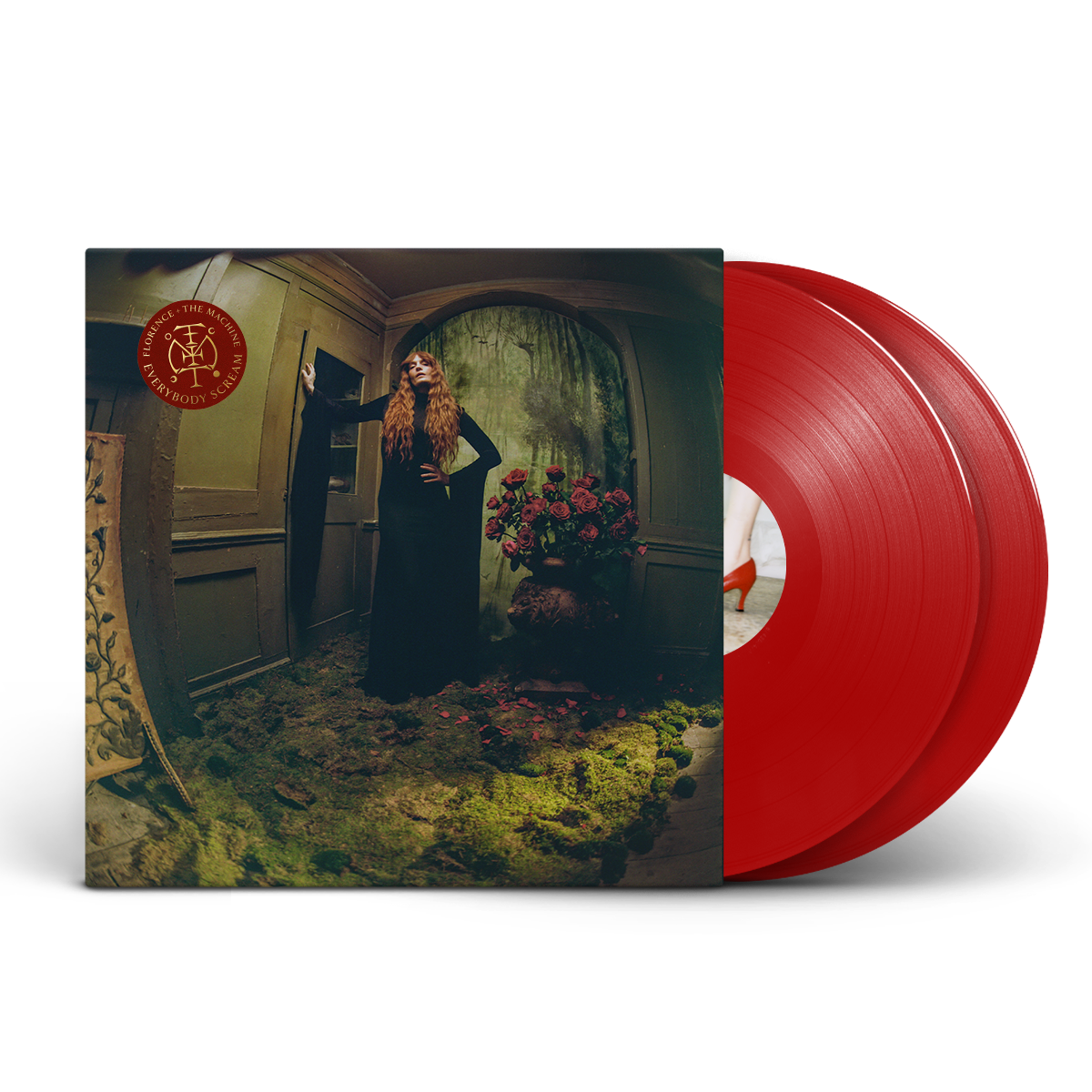 Florence + The Machine - Everybody Scream (2x TRANSULUCENT RED VINYL) | Mint (M) Mint (M)-The Happy Cap