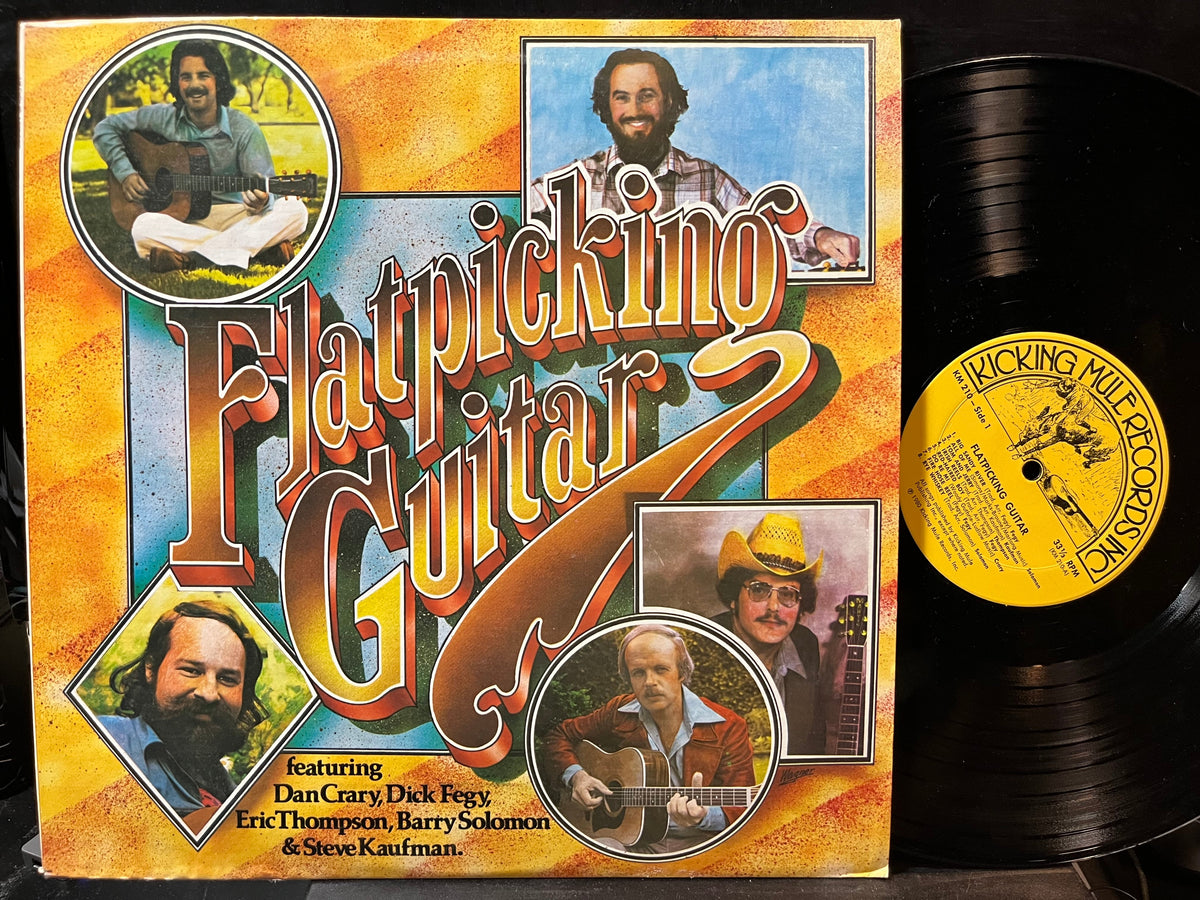 Various - Flatpicking Guitar (VINYL LP KICKING MULE KM 210 1980) | USED Near Mint (NM or M-) Near Mint (NM)-The Happy Cap