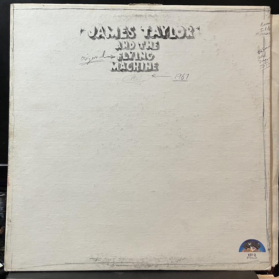 James Taylor (2) - 1967 (VINYL) | Near Mint (NM) Very Good Plus (VG+)-The Happy Cap