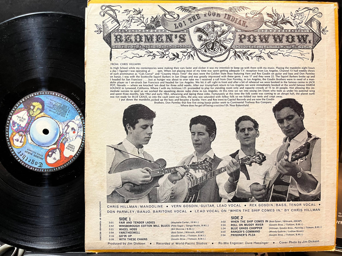 The Hillmen - The Hillmen (VINYL) | Very Good Plus (VG+) Very Good Plus (VG+)-The Happy Cap