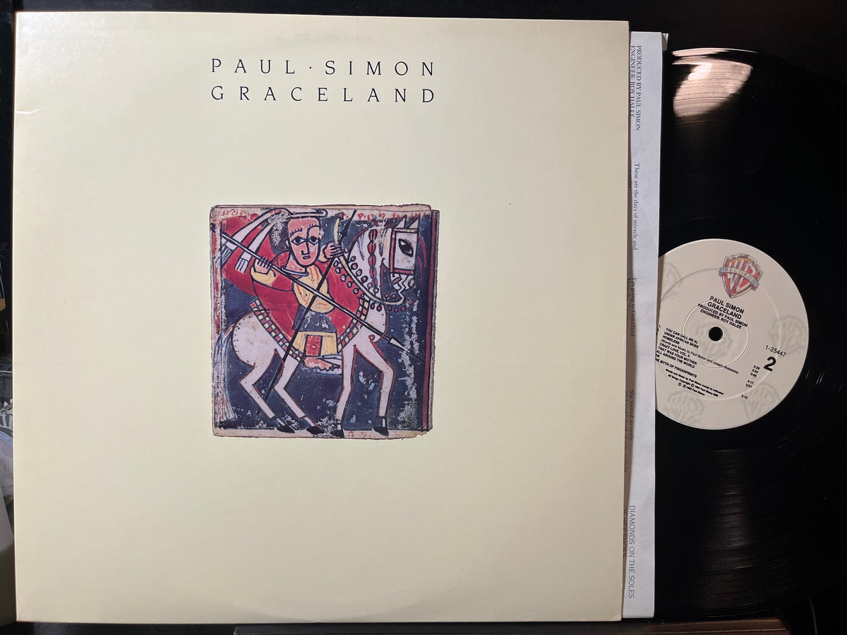 Paul Simon - Graceland (VINYL LP) | Near Mint (NM or M-) Near Mint (NM)-The Happy Cap