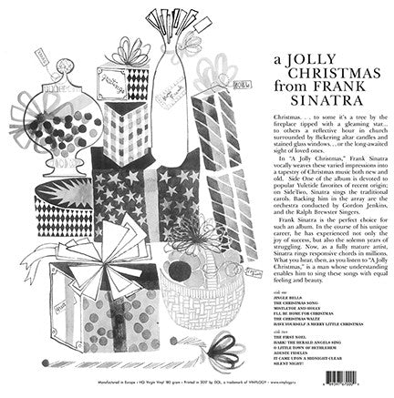 Frank Sinatra A Jolly Christmas From Frank Sinatra DOL LP, Album, Mono, Pic Mint (M) Mint (M)-The Happy Cap
