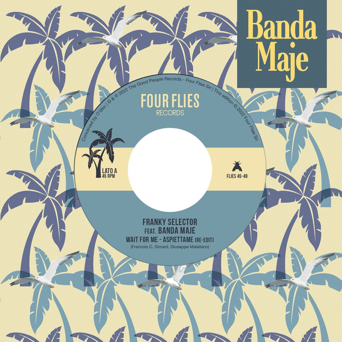Franky Selector Feat. Banda Maje - Wait For Me – Aspiettame (Re-Edit) |-The Happy Cap