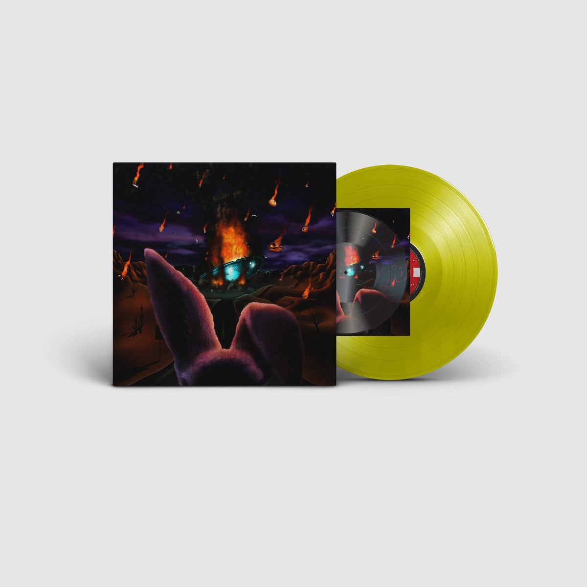Freddie Gibbs - $oul $old $eparately (Indie Exclusive, Neon Yellow, includes flexi disc with one extra track) | Mint (M) Mint (M)-The Happy Cap