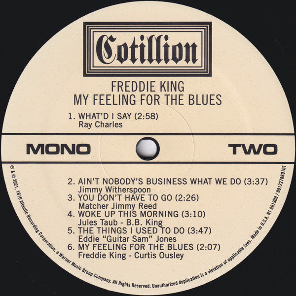 My Feeling For The Blues | Mint (M) Mint (M)-The Happy Cap
