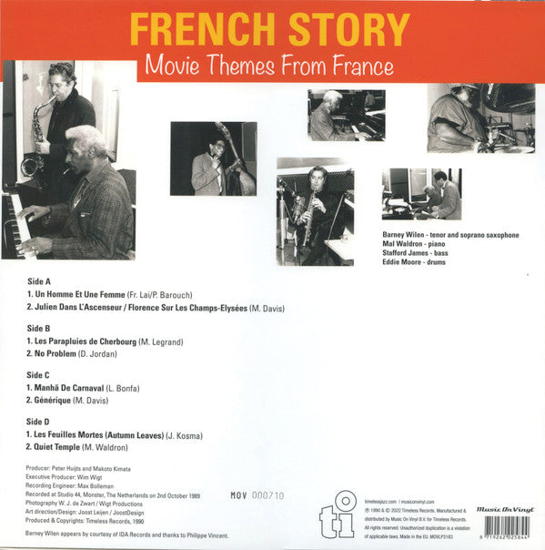 Barney Wilen - French Story – Movie Themes From France | Mint (M) Mint (M)-The Happy Cap