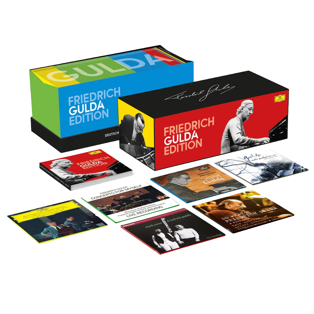 Friedrich Gulda Edition [84 CD/Dvd Box Set] |-The Happy Cap