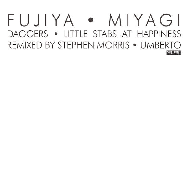 Fujiya & Miyagi - Daggers / Little Stabs at Happiness | Mint (M) Mint (M)-The Happy Cap