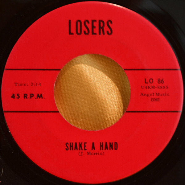 Losers (3) - Shake A Hand/ Unchained Melody | Near Mint (NM) Generic-The Happy Cap