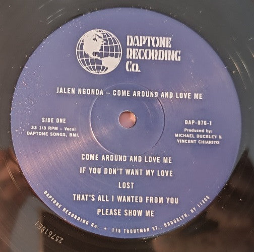 Jalen N'Gonda - Come Around And Love Me | Mint (M) Mint (M)-The Happy Cap