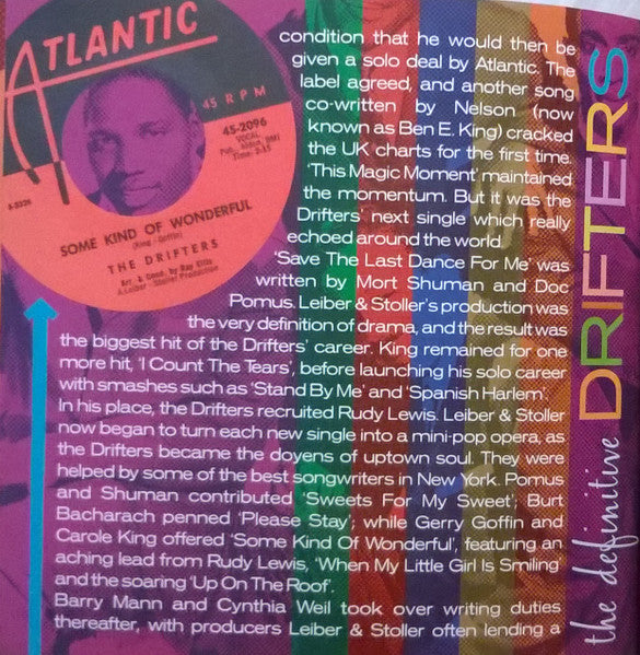 The Drifters - The Definitive Drifters *CD* | Mint (M) Mint (M)-The Happy Cap