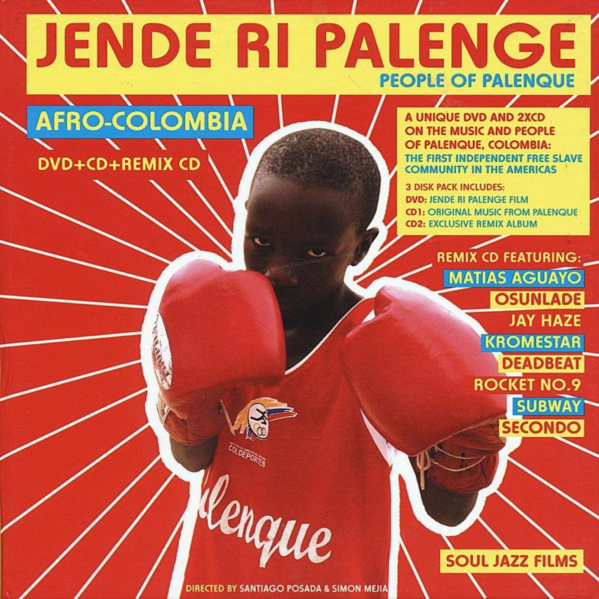 Soul Jazz Records presents - Jende Ri Palenge: People Of Palenque (DVD/2CD) (CD) |-The Happy Cap