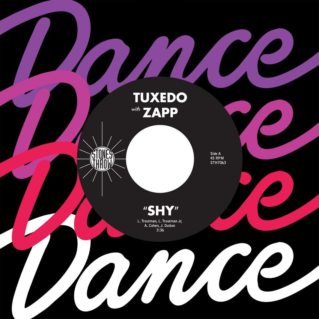 Tuxedo w/ Zapp - Shy - 7" (INDIE EXCLUSIVE) |-The Happy Cap