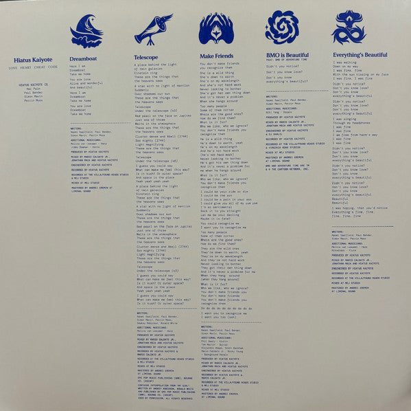 Hiatus Kaiyote - Love Heart Cheat Code (BLUE VINYL) | Mint (M) Mint (M)-The Happy Cap