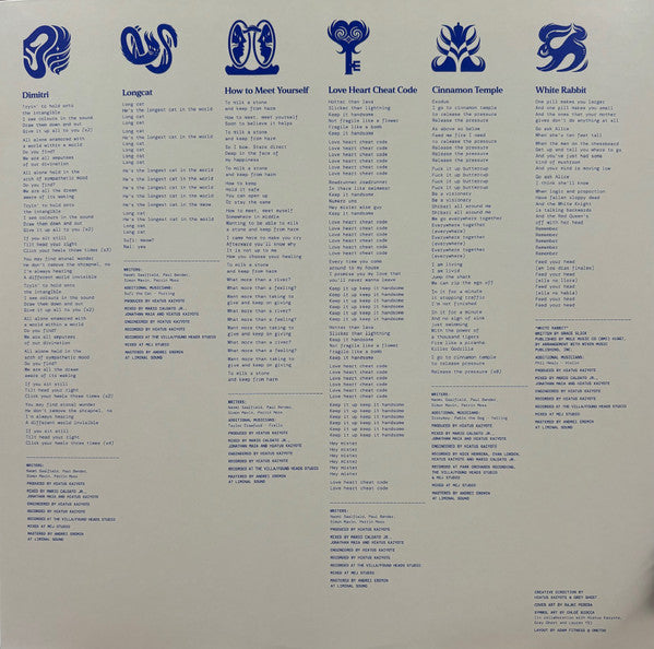 Hiatus Kaiyote - Love Heart Cheat Code (BLUE VINYL) | Mint (M) Mint (M)-The Happy Cap
