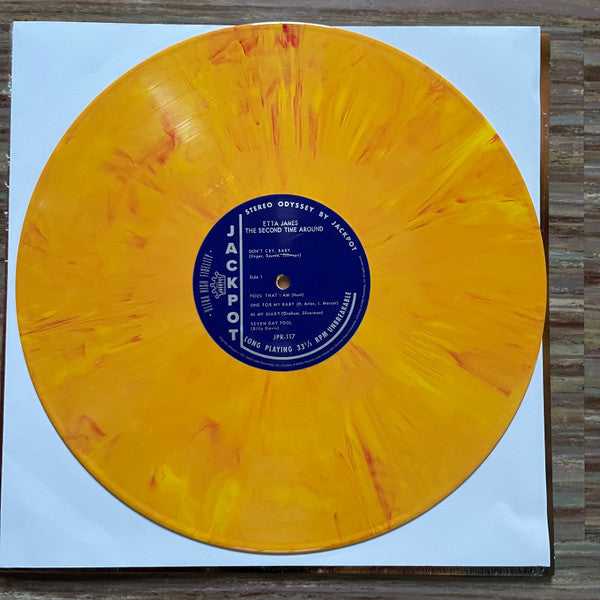 Etta James - The Second Time Around (ORANGE MARBLE VINYL) | Mint (M) Mint (M)-The Happy Cap