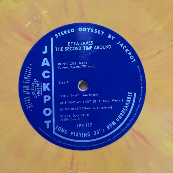 Etta James - The Second Time Around (ORANGE MARBLE VINYL) | Mint (M) Mint (M)-The Happy Cap