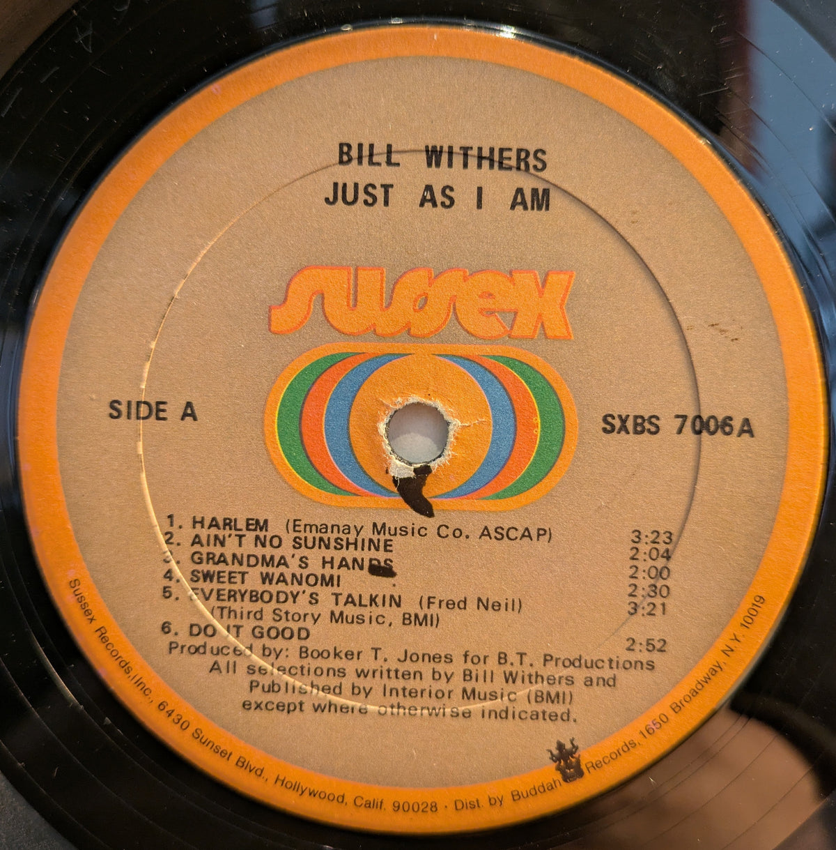 Bill Withers - Just As I Am (VINYL) | Good Plus (G+) Very Good (VG)-The Happy Cap