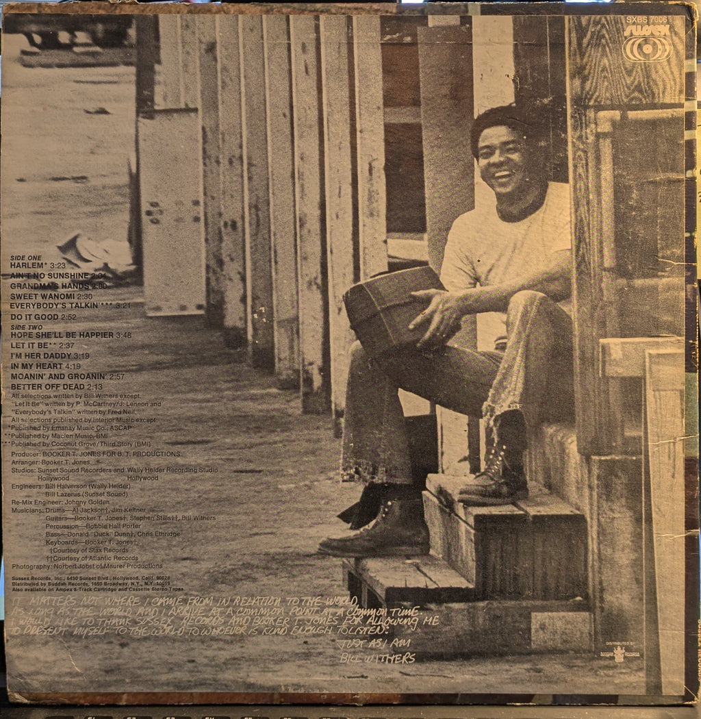 Bill Withers - Just As I Am (VINYL) | Good Plus (G+) Very Good (VG)-The Happy Cap