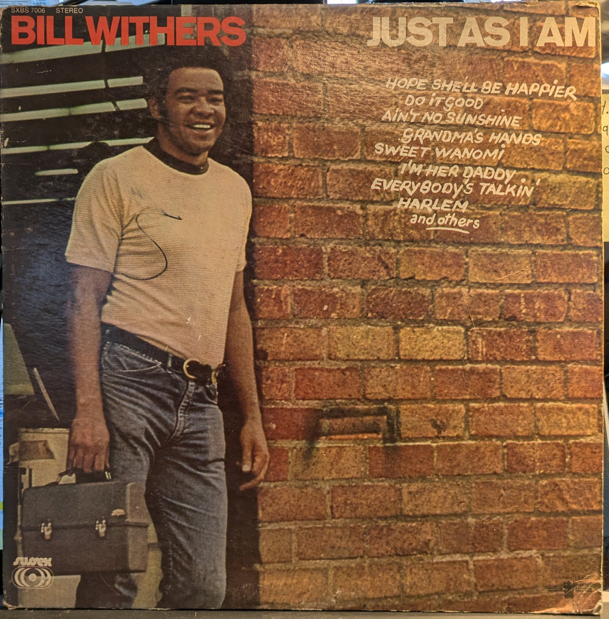 Bill Withers - Just As I Am (VINYL) | Good Plus (G+) Very Good (VG)-The Happy Cap