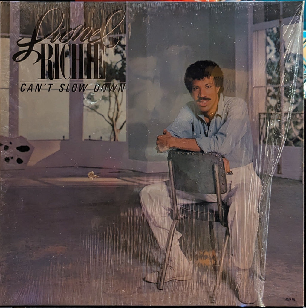 Lionel Richie - Can't Slow Down *IN SHRINK* | Near Mint (NM) Near Mint (NM)-The Happy Cap