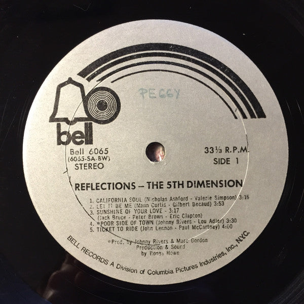 The Fifth Dimension - Reflections *BESTWAY* | Near Mint (NM) Near Mint (NM)-The Happy Cap
