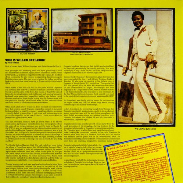 William Onyeabor - Who Is William Onyeabor? (3xVINYL) | Mint (M) Mint (M)-The Happy Cap